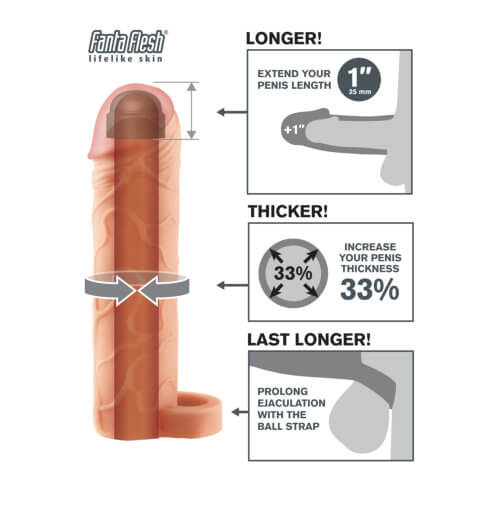 FX Perfect 1 inch Extension with Ball Strap - Image 3