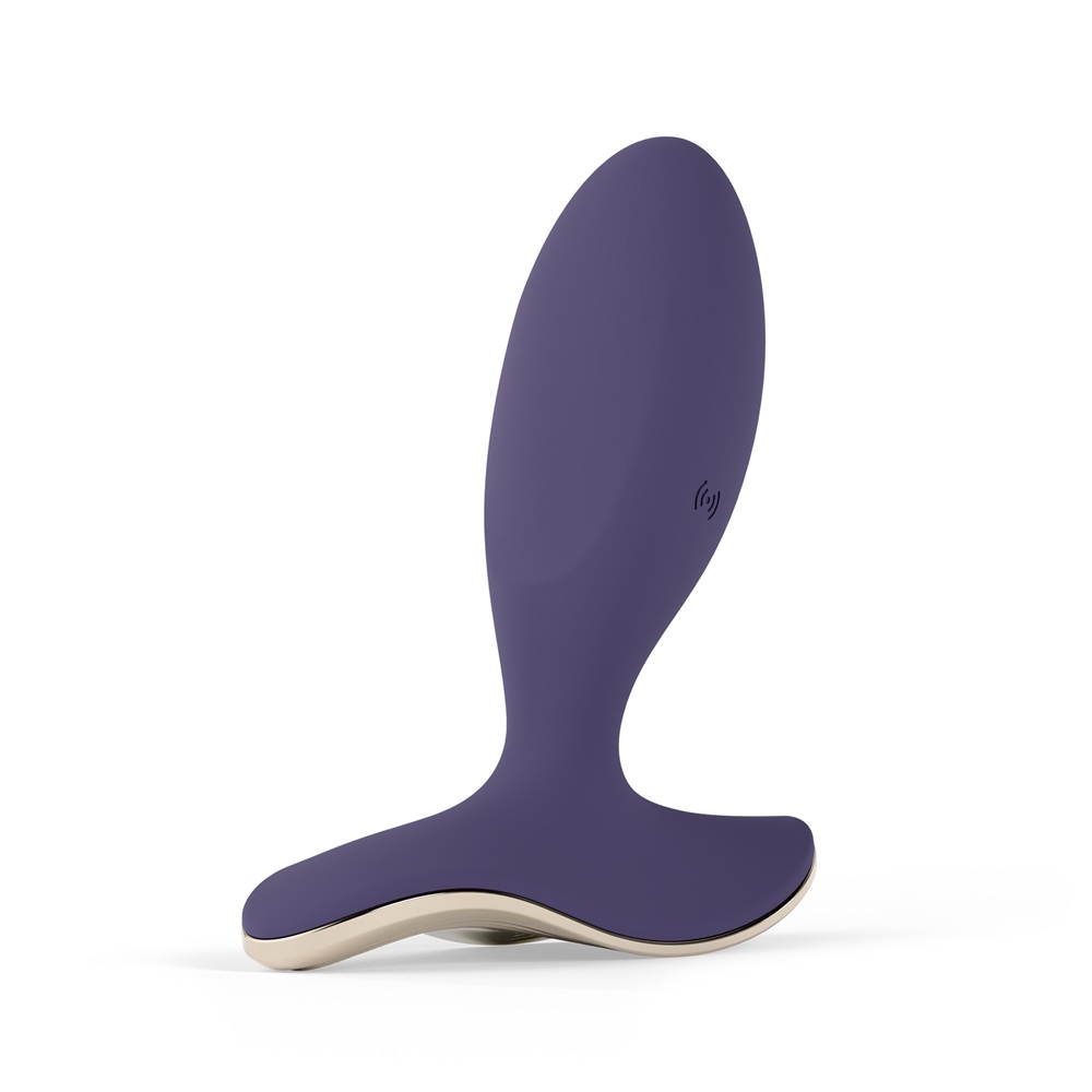 LELO Surfer 2 Unisex Anal Vibrating Plug Cyber Purple - Image 3