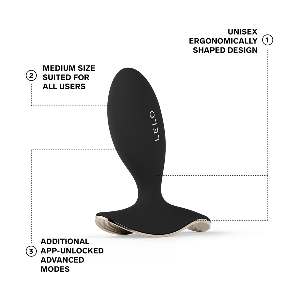 LELO Surfer 2 Unisex Anal Vibrating Plug Cyber Purple - Image 8